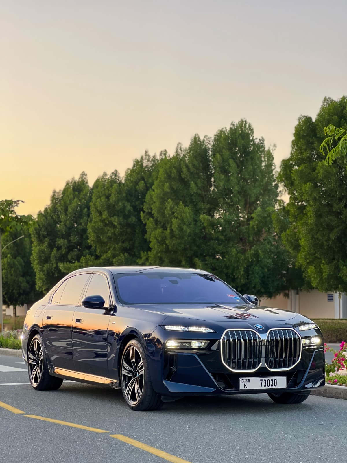 BMW 7 Series 730i 2024 mieten in Dubai - Ansicht 2