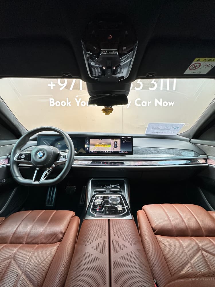 BMW 7 Series 735i 2024 Rental Dubai - View 3