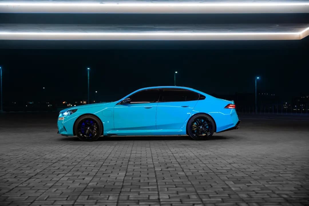 BMW M5 2025 Rental Dubai - View 4