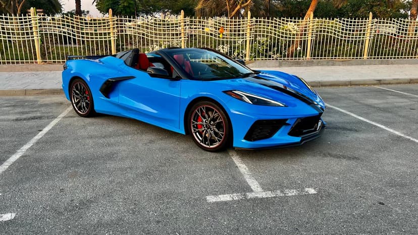 Chevrolet Corvette C8 2024 huren Dubai - Weergave 2