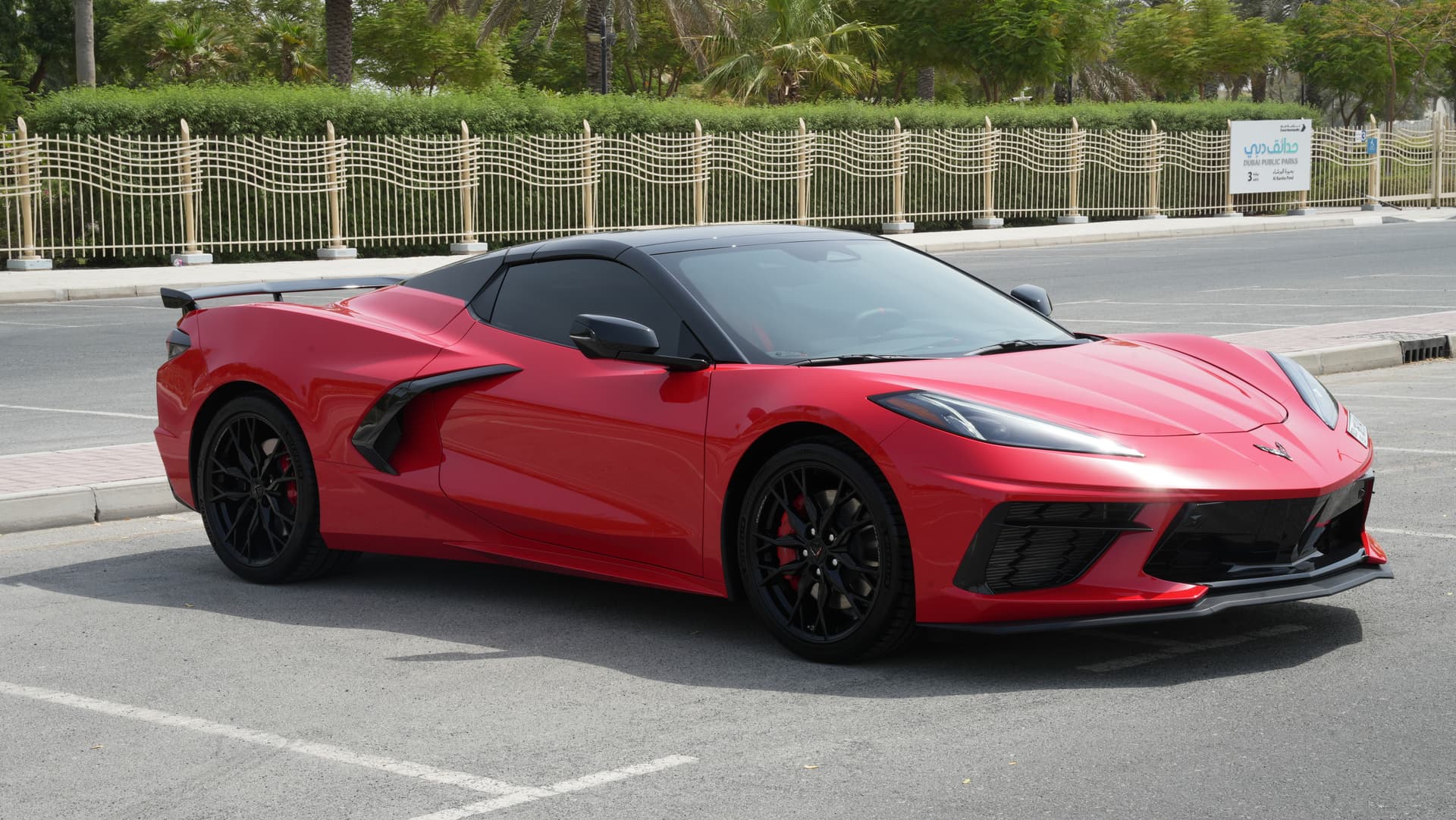 Chevrolet Corvette Stingray 2025 huren Dubai - Weergave 3