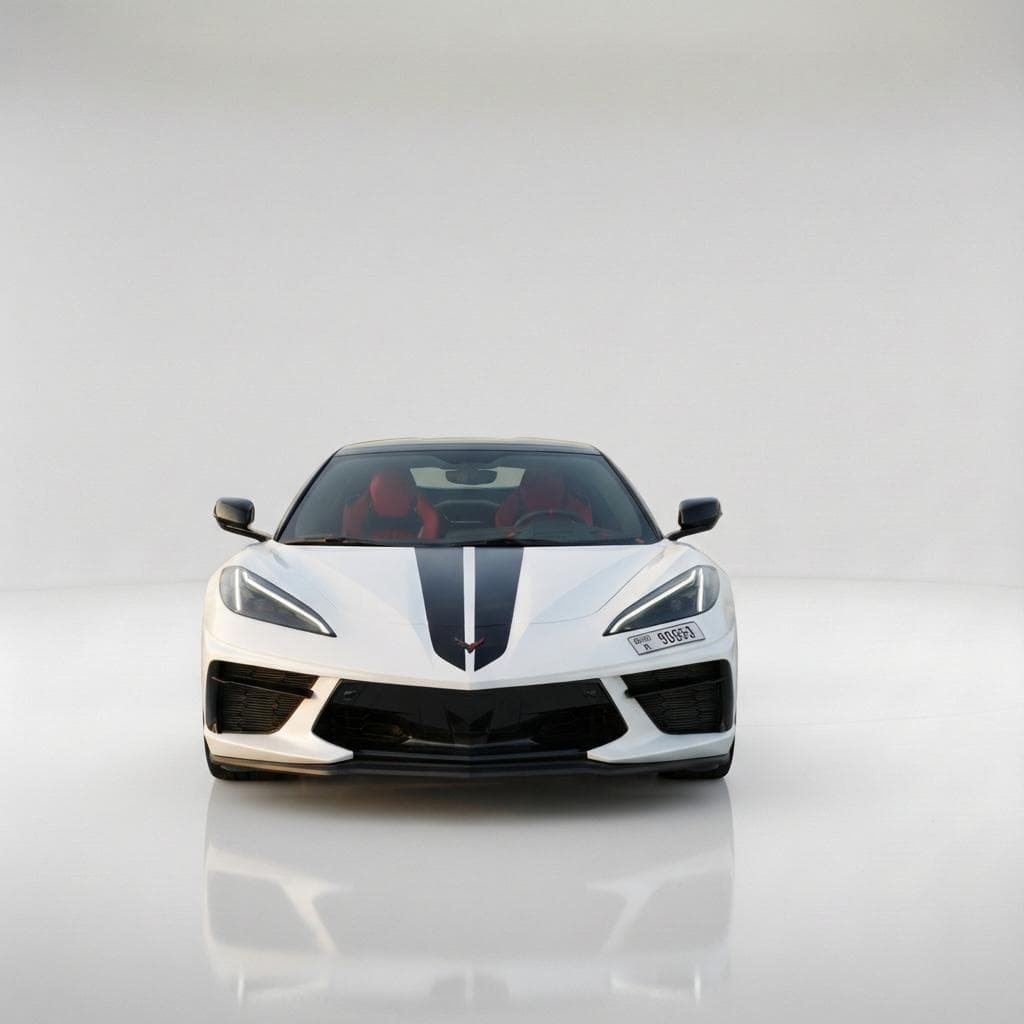 Chevrolet Corvette Stingray 2026 huren Dubai - Weergave 2