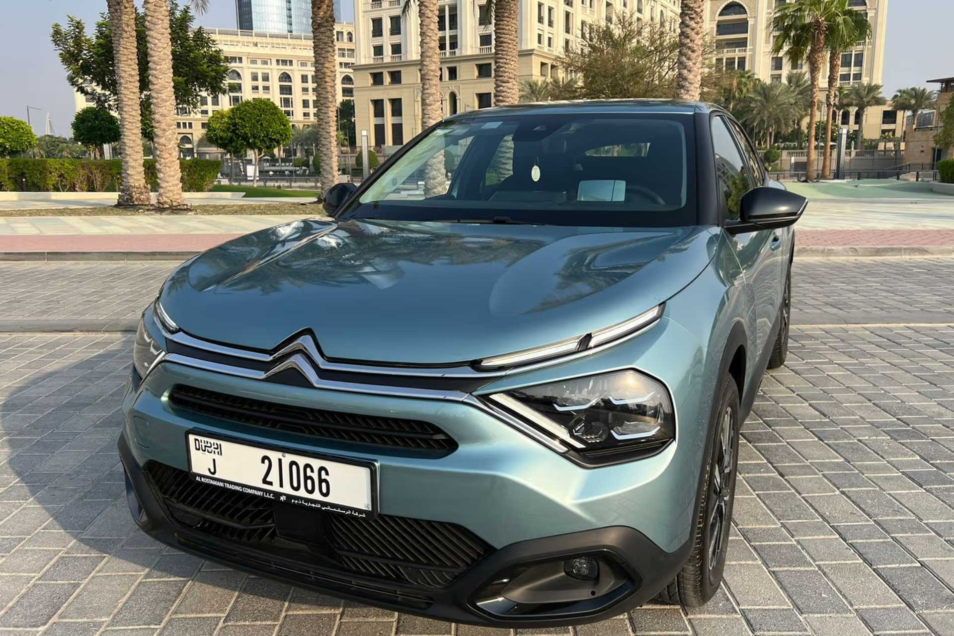 Citroen C4 2023 Rental Dubai - Front View