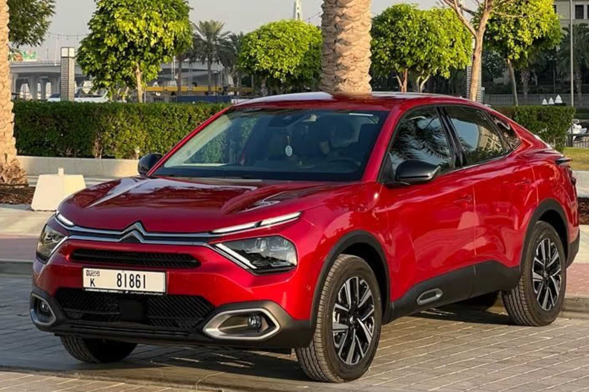 Citroen C4 X 2023 Rental Dubai - Front View