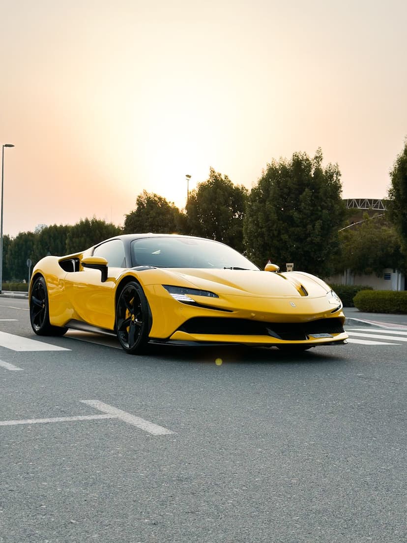 Location Ferrari SF90 Stradale 2021 Dubai - Vue principale