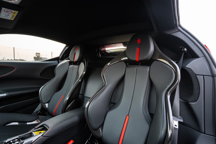 Rent Red FERRARI SF90 STRADALE 2025 2024 in Dubai - Interior