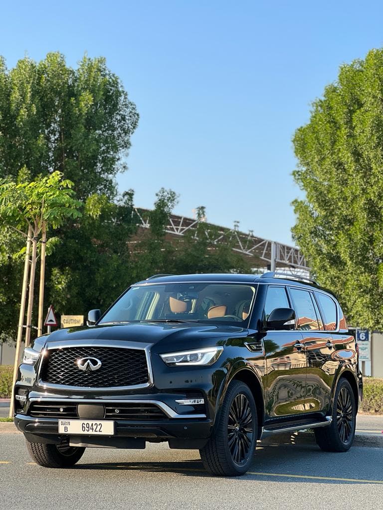 Infiniti QX80 2024 Rental Dubai - View 12