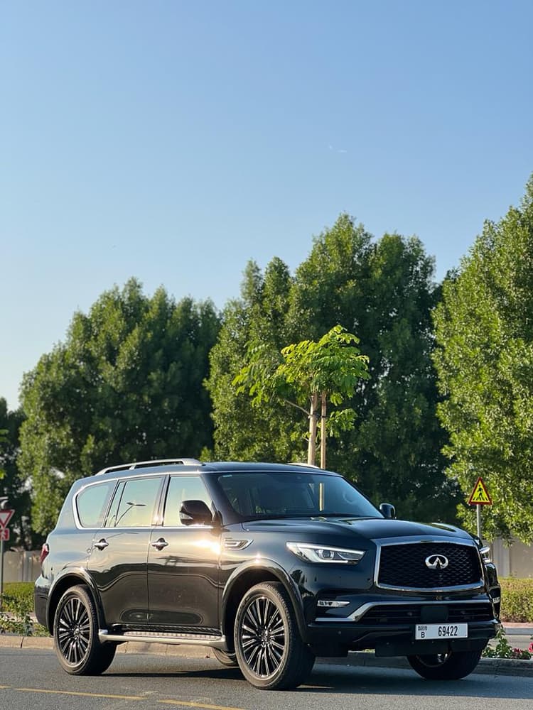Infiniti QX80 2024 Rental Dubai - View 3