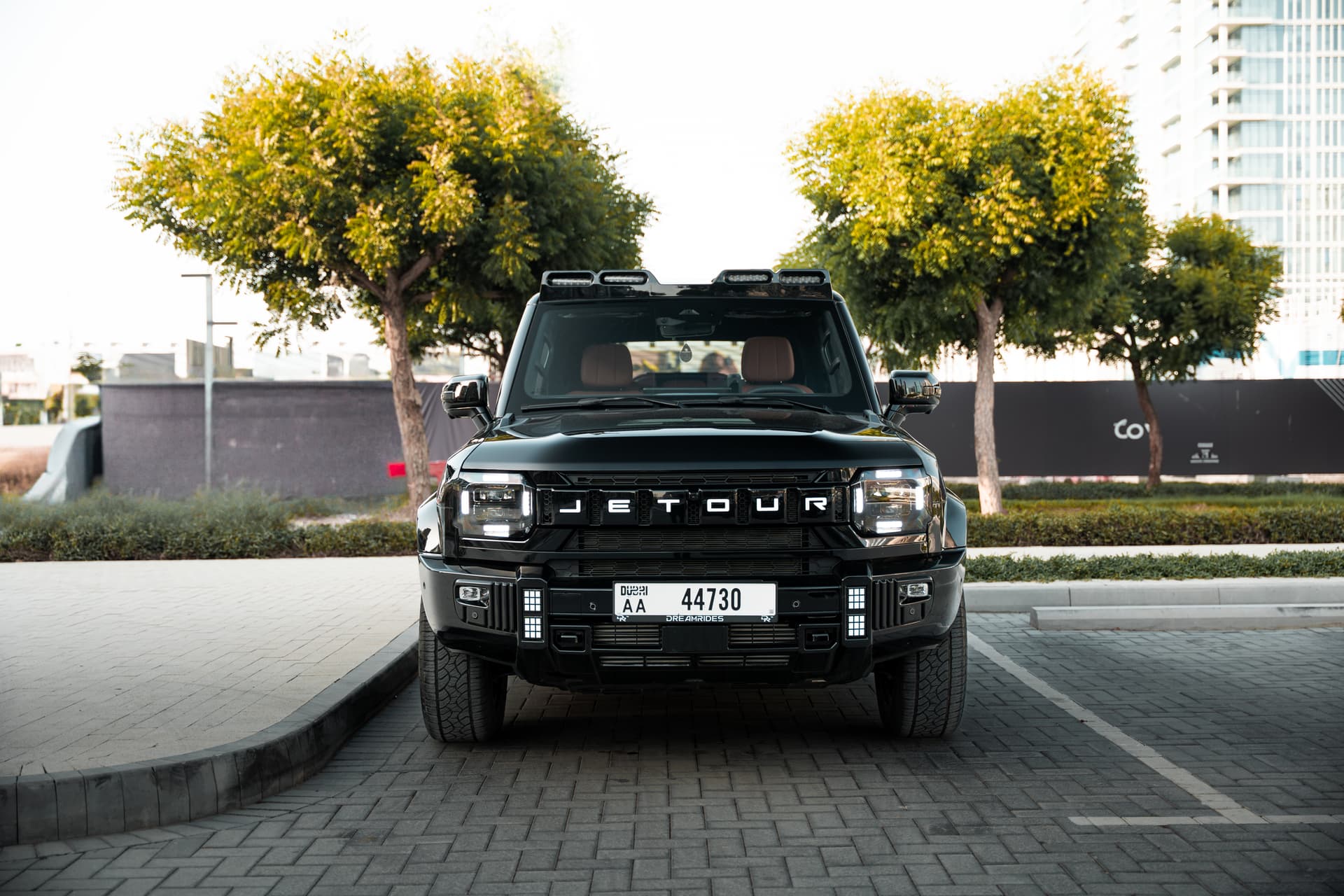 Jetour T2 2024 huren Dubai - Weergave 2