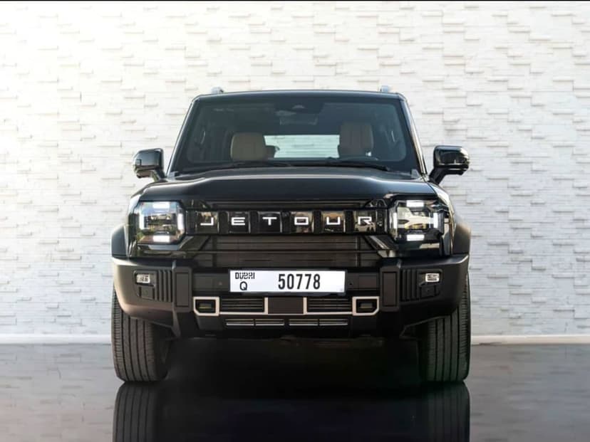 Location Jetour T2 Travel Plus 2025 Dubai - Vue principale