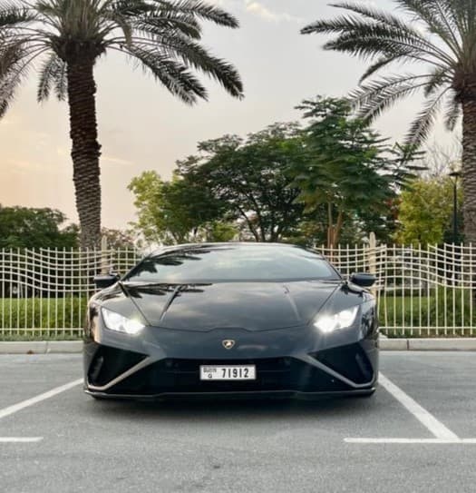 Lamborghini Huracan EVO 2021 huren Dubai - Weergave 2