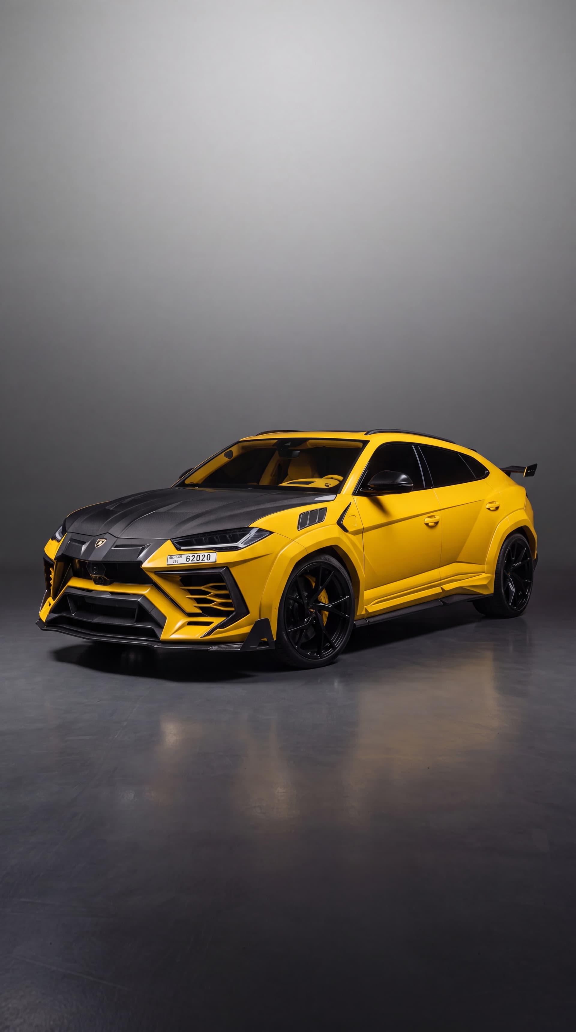Lamborghini Urus 2021 huren Dubai - Vooraanzicht