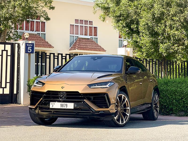 Lamborghini Urus S 2024 huren Dubai - Vooraanzicht