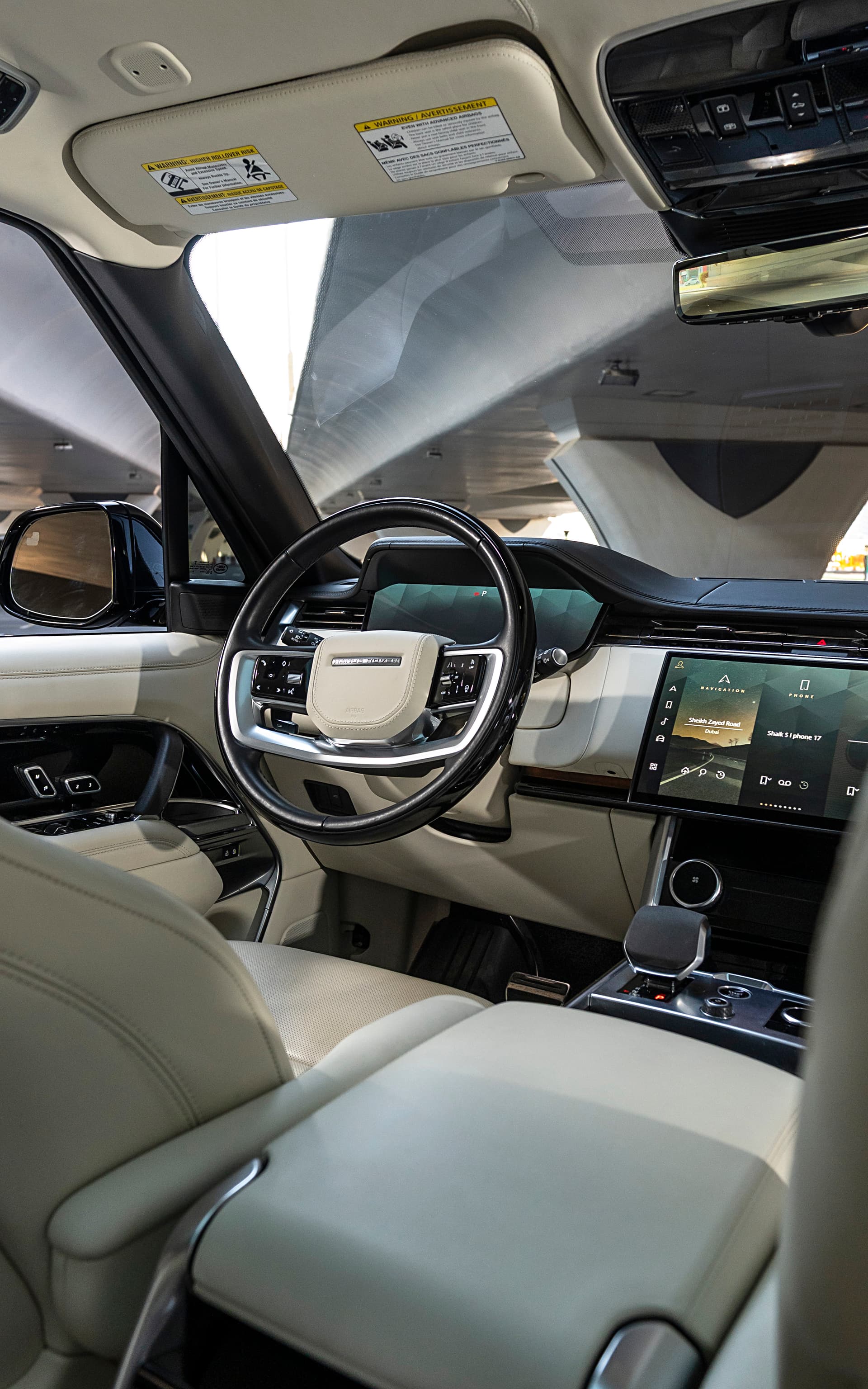 Land Rover Range Rover Autobiography 2024 huren Dubai - Weergave 2