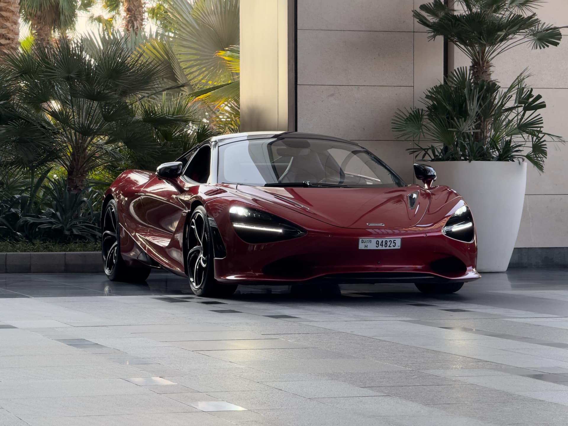 McLaren 750S Spider 2024 huren Dubai - Weergave 4