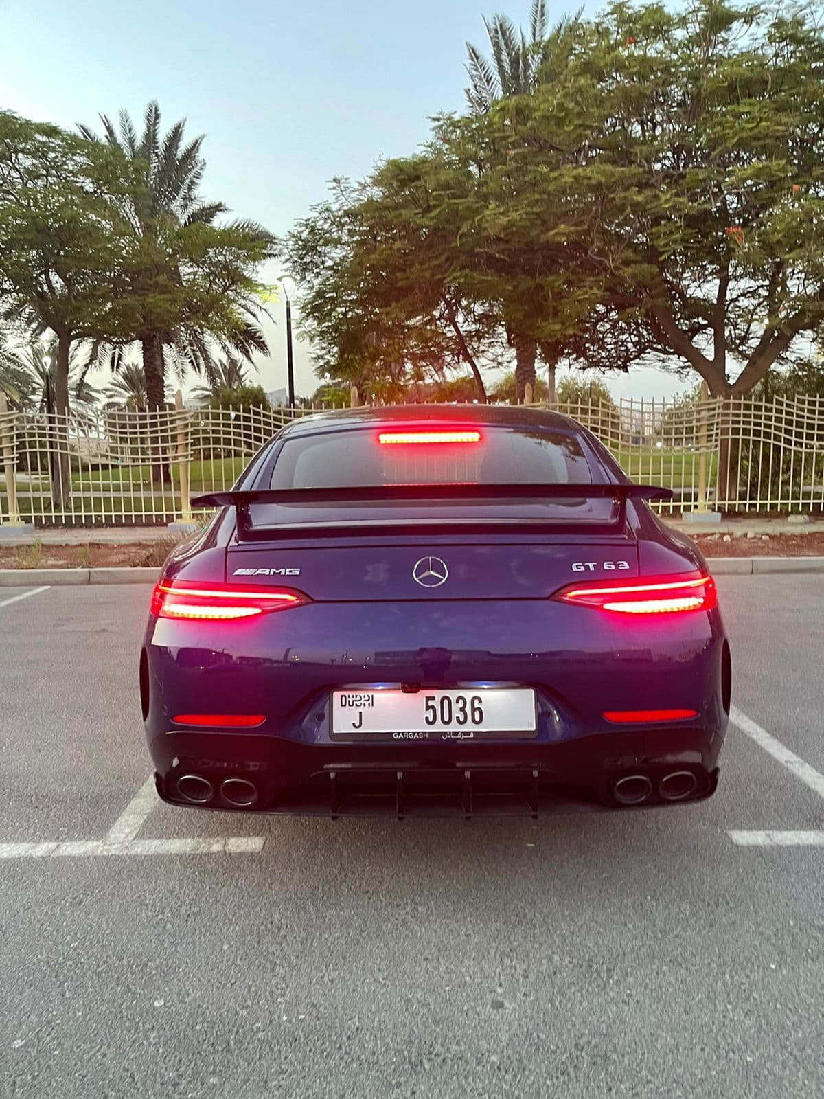 Mercedes-Benz AMG GT 63 2021 huren Dubai - Weergave 4