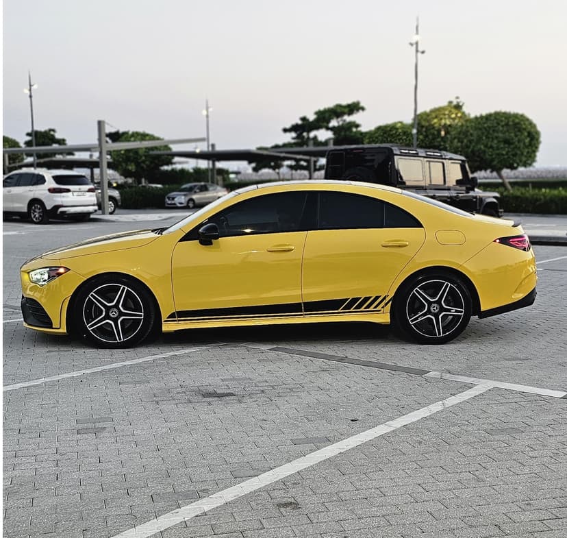 Location Mercedes-Benz CLA 250 AMG Line 2020 Dubai - Vue 4