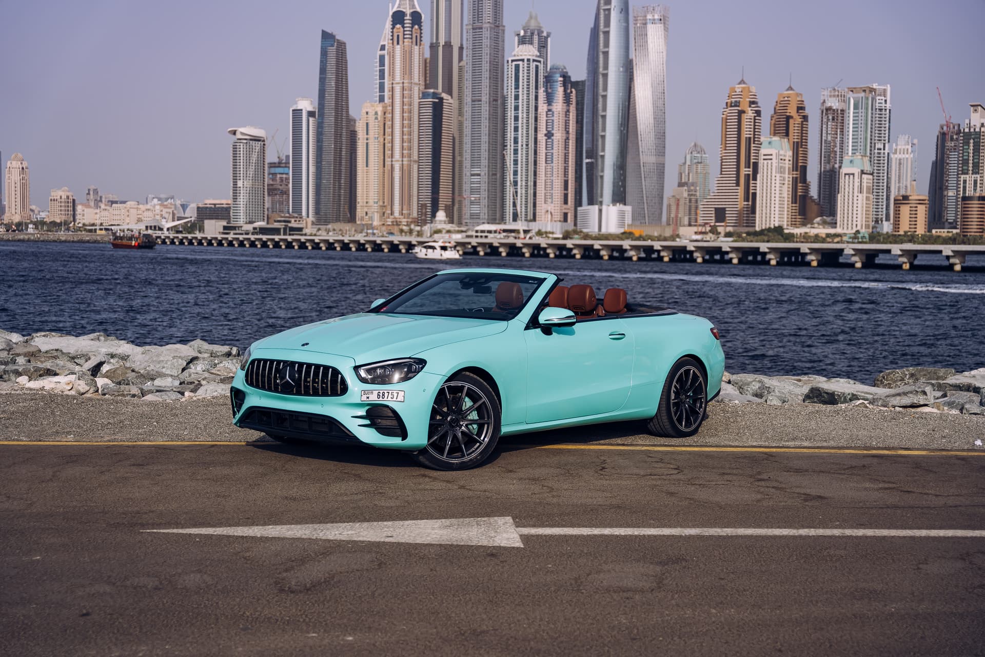 Mercedes-Benz E-Class E450 Cabriolet 2021 huren Dubai - Weergave 2