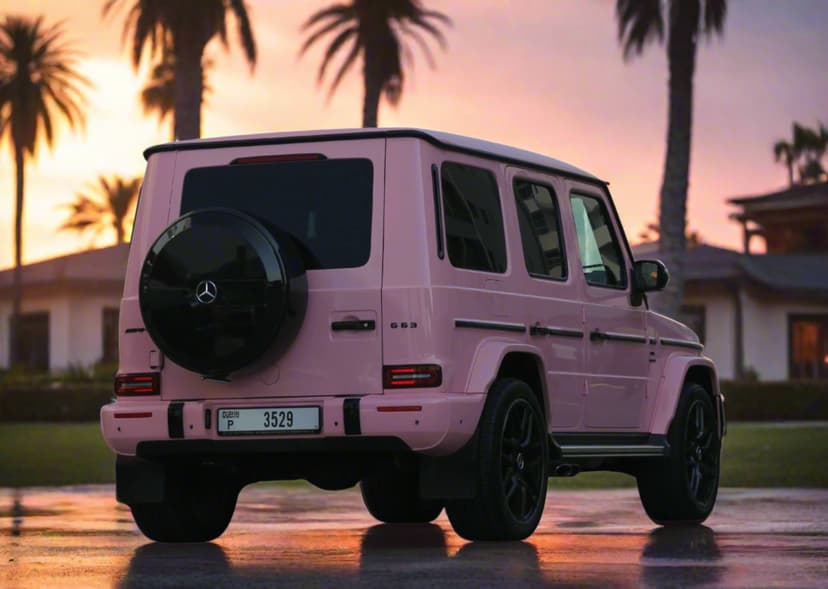 Mercedes-Benz G-Class 2021 huren Dubai - Weergave 5
