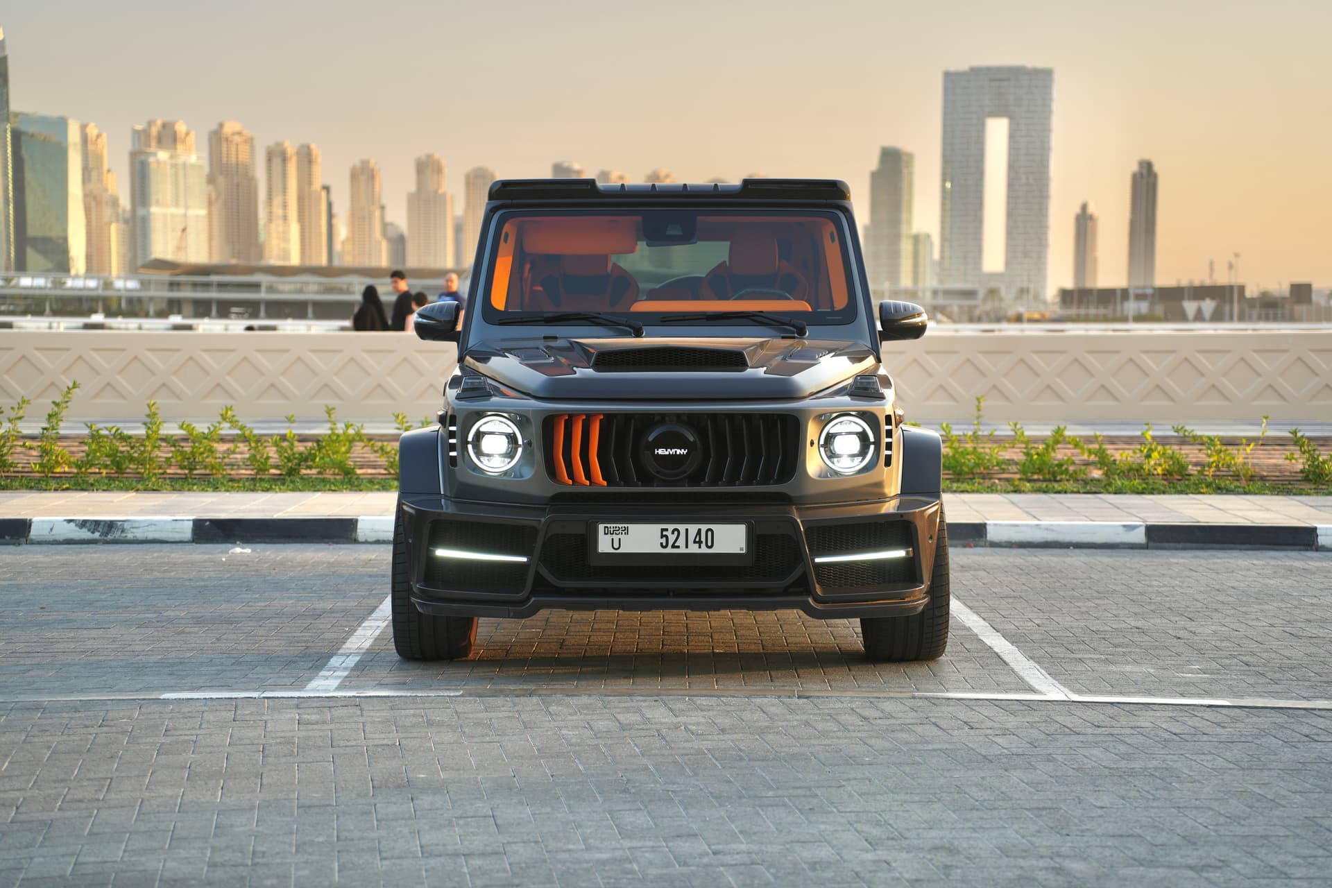 Mercedes-Benz G-Class Keyvany 2023 huren Dubai - Weergave 2