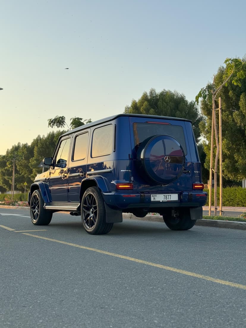 Mercedes-Benz G63 2022 huren Dubai - Weergave 6
