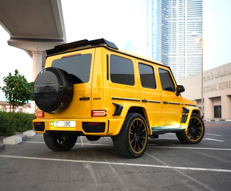 Location Mercedes-Benz G63 AMG 2020 Dubai - Vue 5