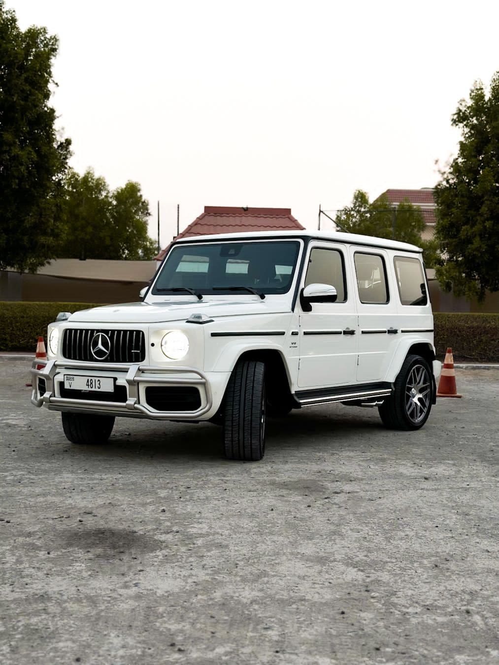 Mercedes-Benz G63 AMG 2023 huren Dubai - Vooraanzicht