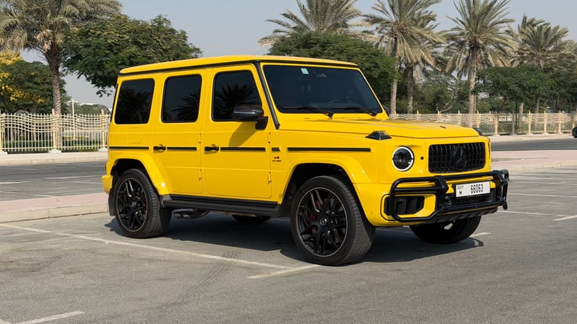 Mercedes-Benz G63 AMG 2025 Rental Dubai - Main View