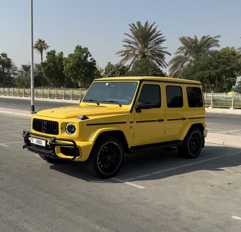 Mercedes-Benz G63 AMG 2025 Rental Dubai - View 3