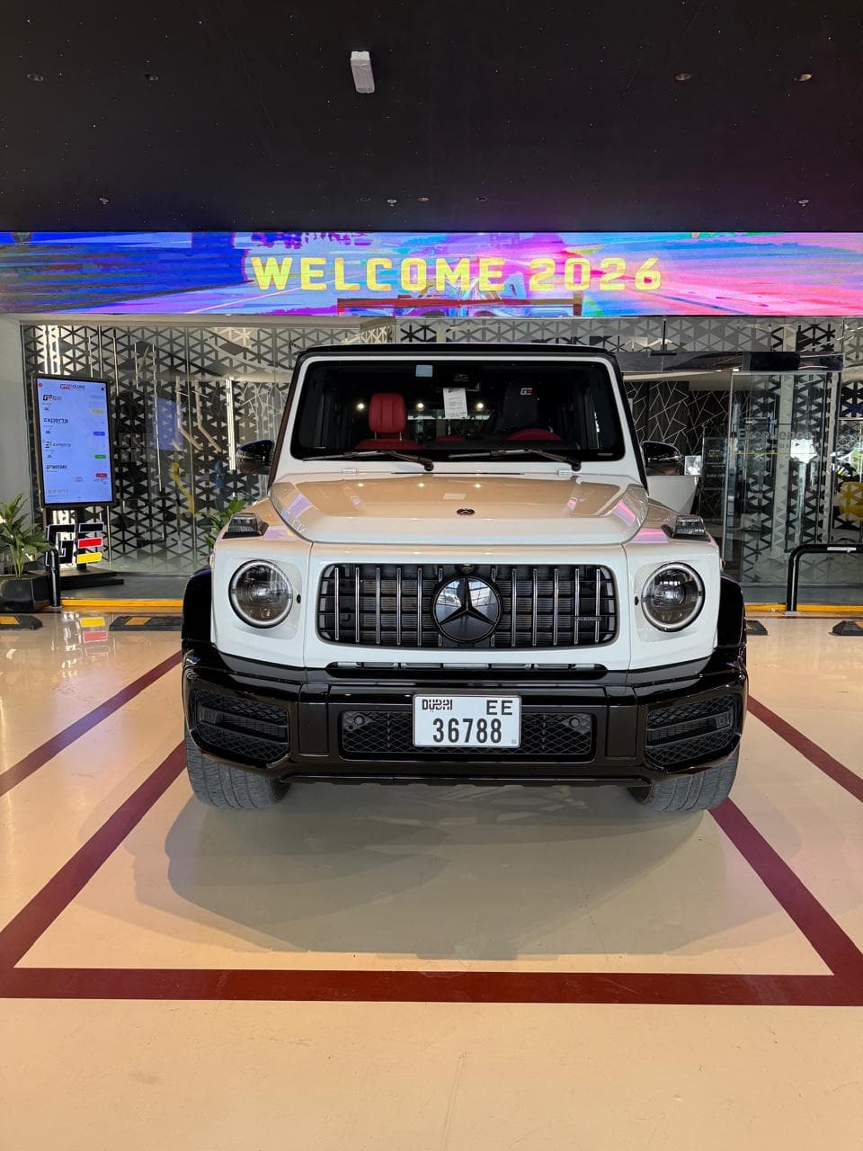 Mercedes-Benz G63 AMG Edition 55 2022 huren Dubai - Vooraanzicht