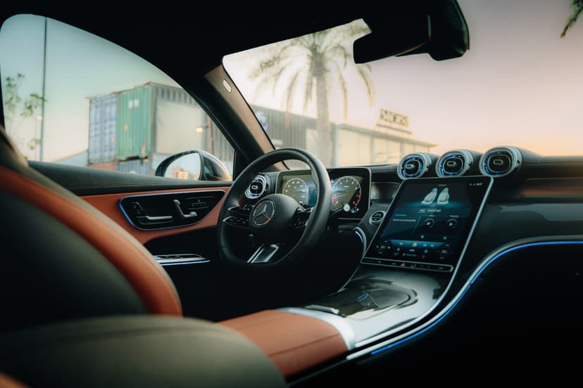 Mercedes GLC 200 2025 Rental Dubai - View 5