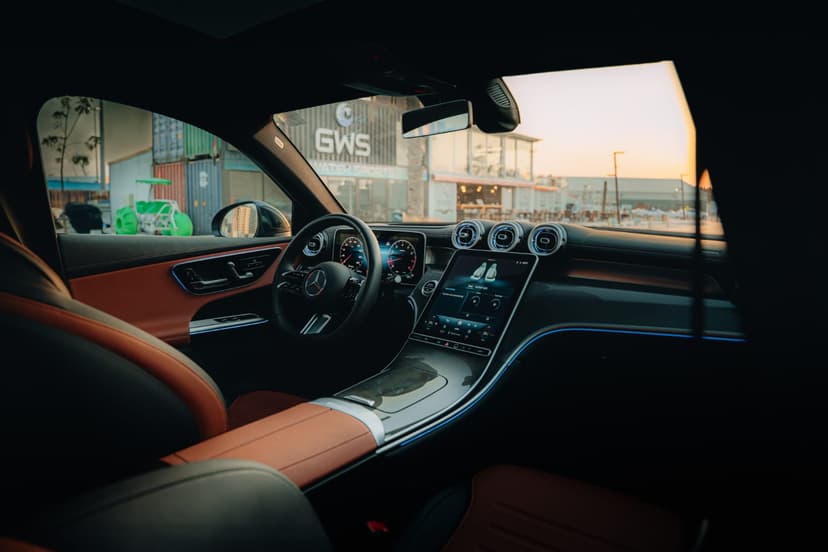 Mercedes GLC 200 2025 Rental Dubai - View 6