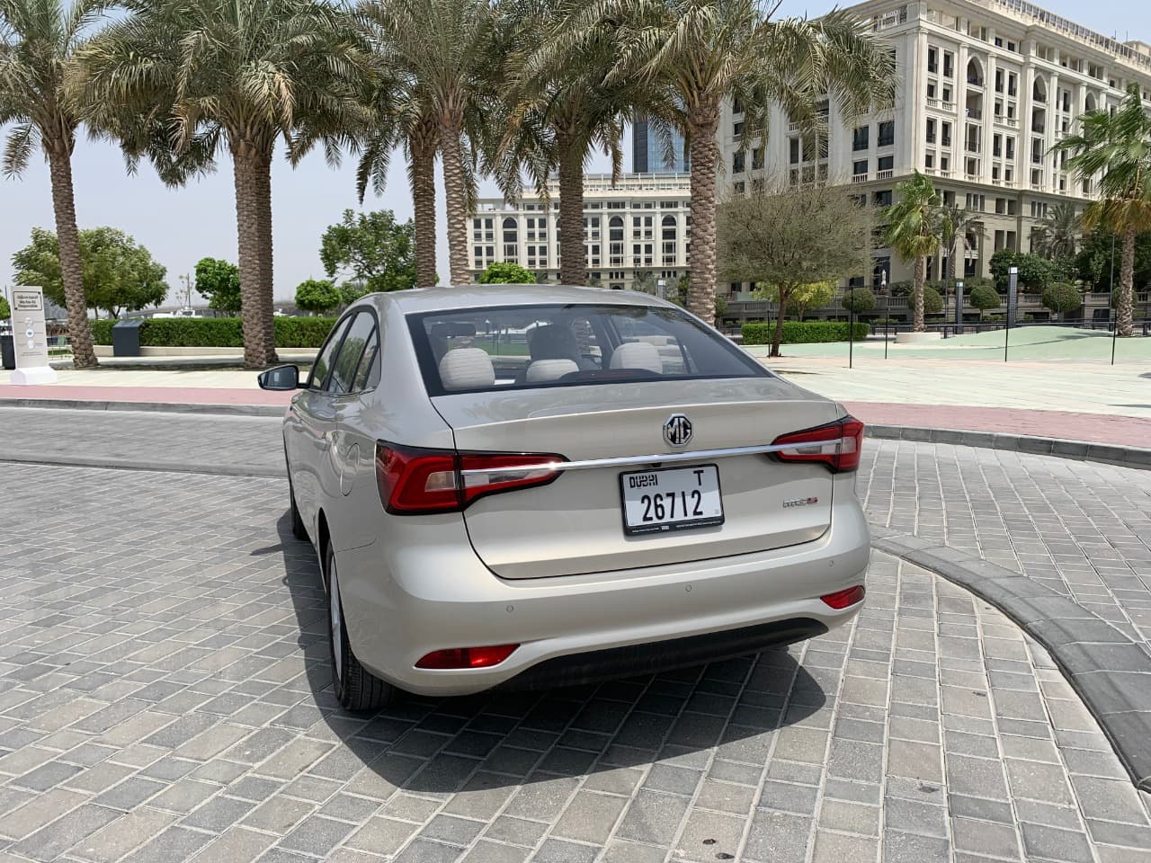 MG MG5 2025 Rental Dubai - View 2