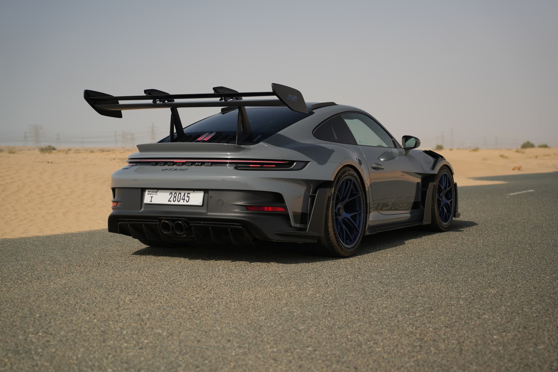 Porsche 911 GT3 RS 2024 huren Dubai - Weergave 3