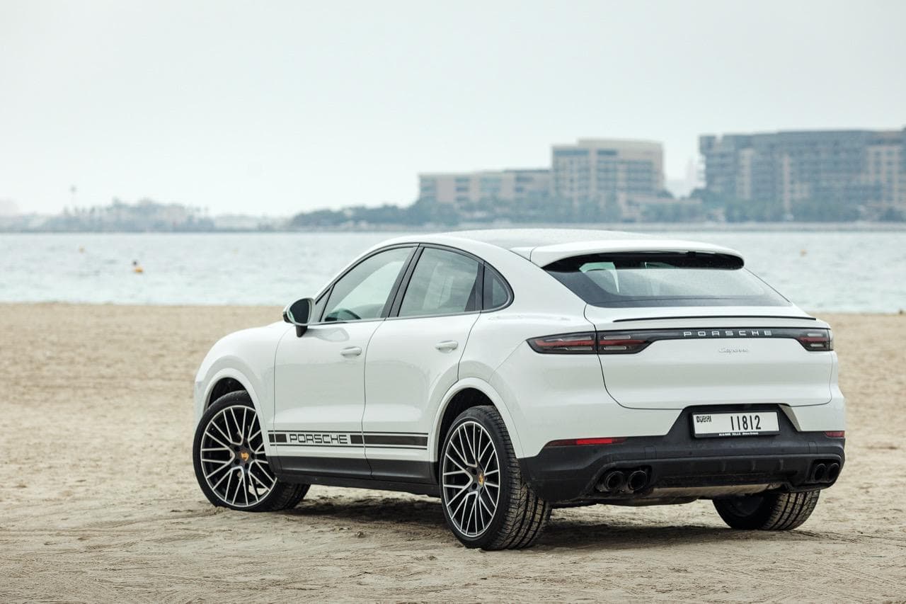 Porsche Cayenne coupe 2021 Rental Dubai - View 2