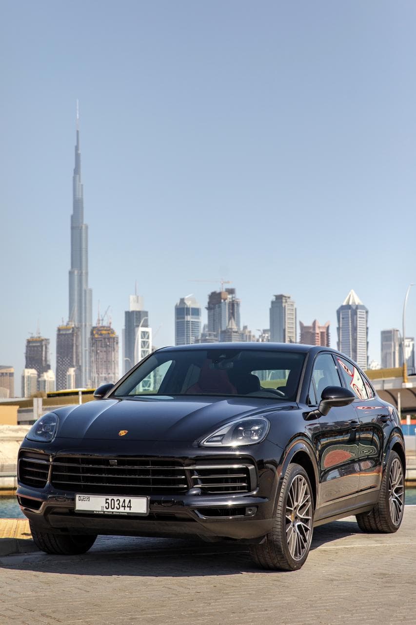 Porsche Cayenne coupe 2021 huren Dubai - Weergave 3