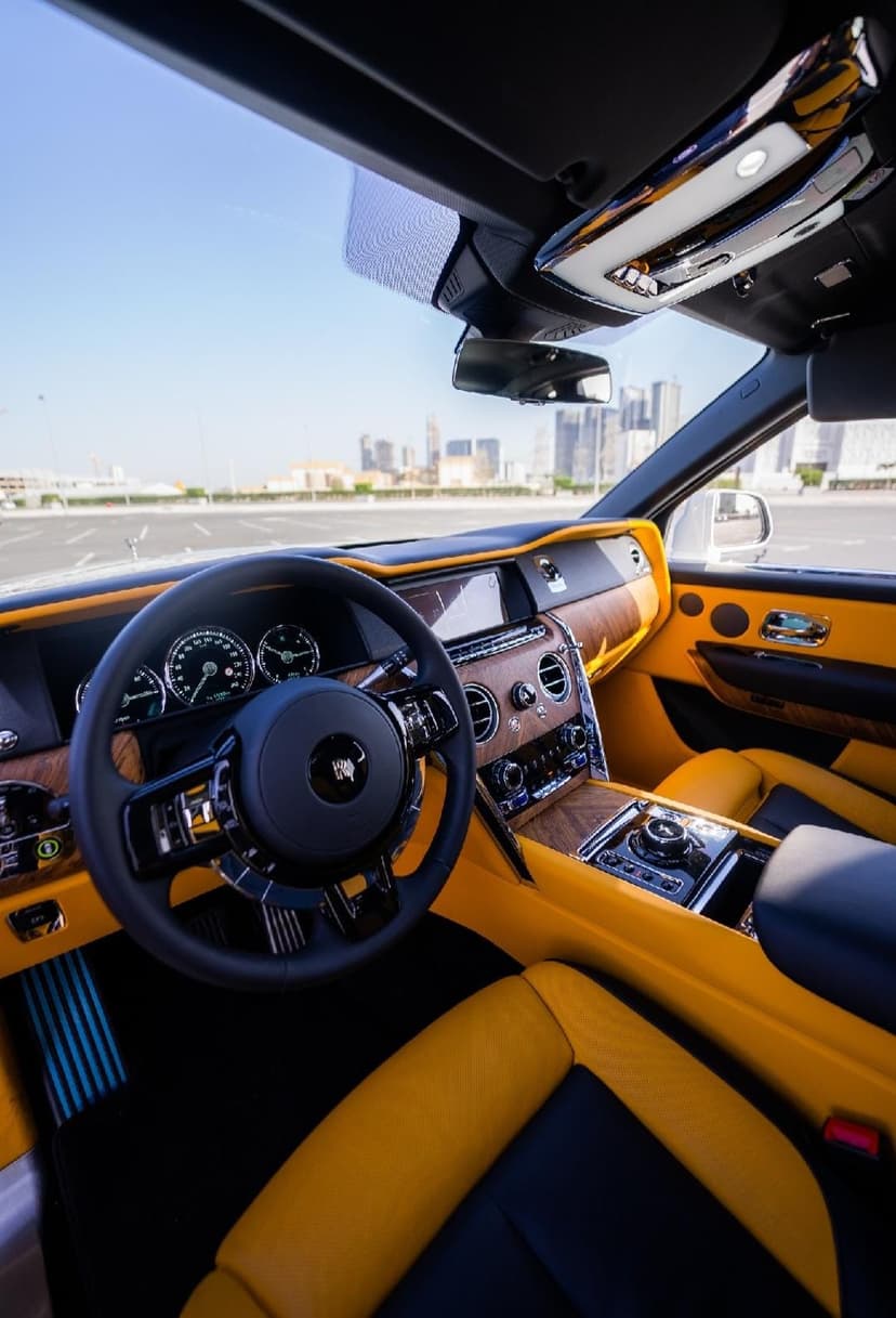 Rolls Royce Cullinan 2023 huren Dubai - Weergave 4