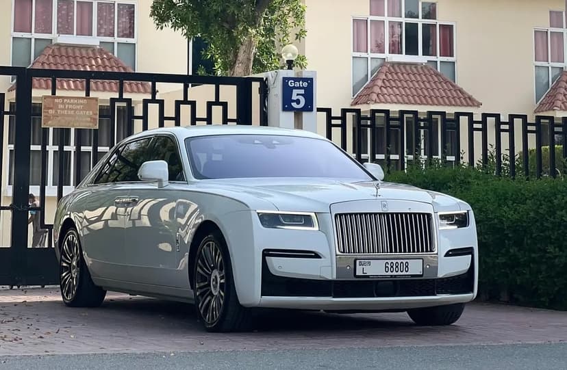 Rolls-Royce Ghost Extended Wheelbase 2022 Rental Dubai - Main View