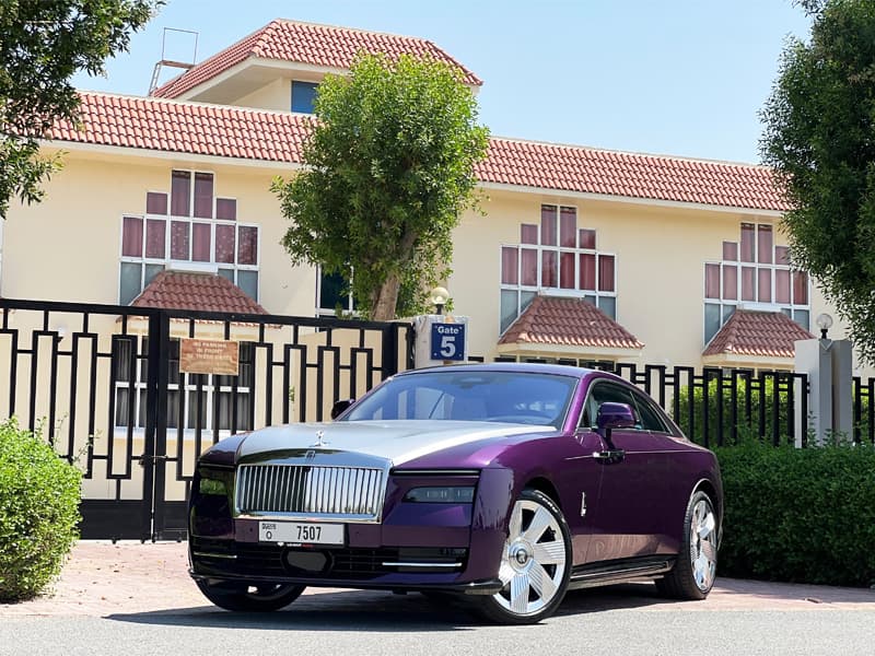 Rolls-Royce Spectre 2024 Rental Dubai - Main View